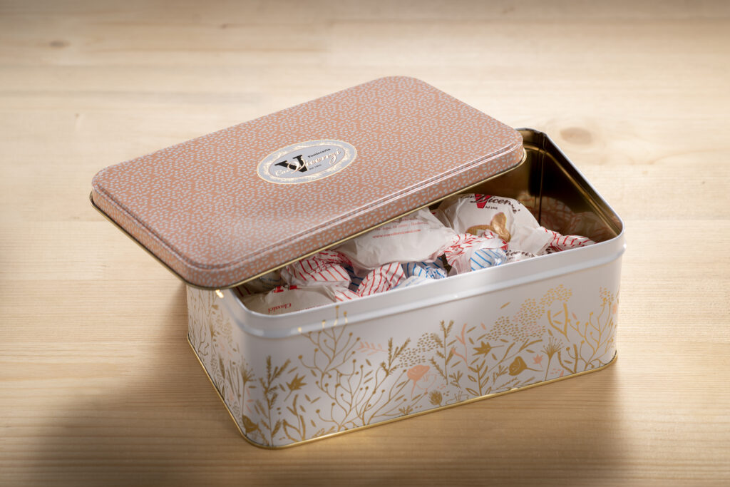 Scatola di latta Cavalier Vicenzi