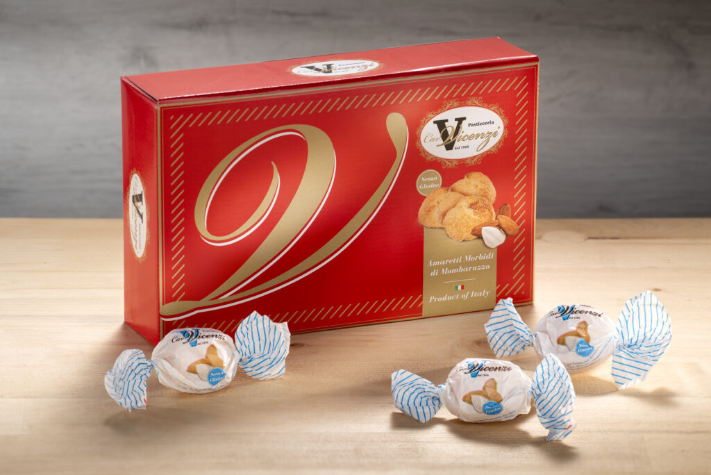 Confezione Vintage Rossa Amaretti Classici