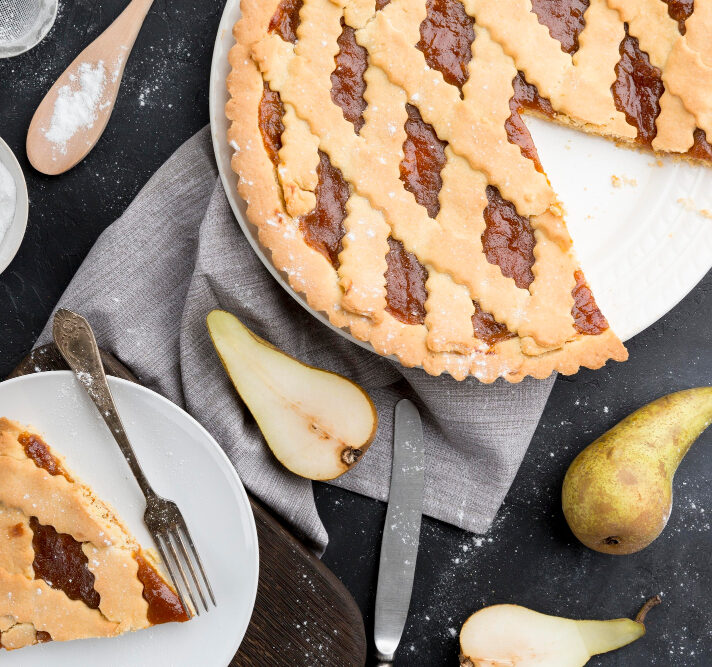 torta di pere